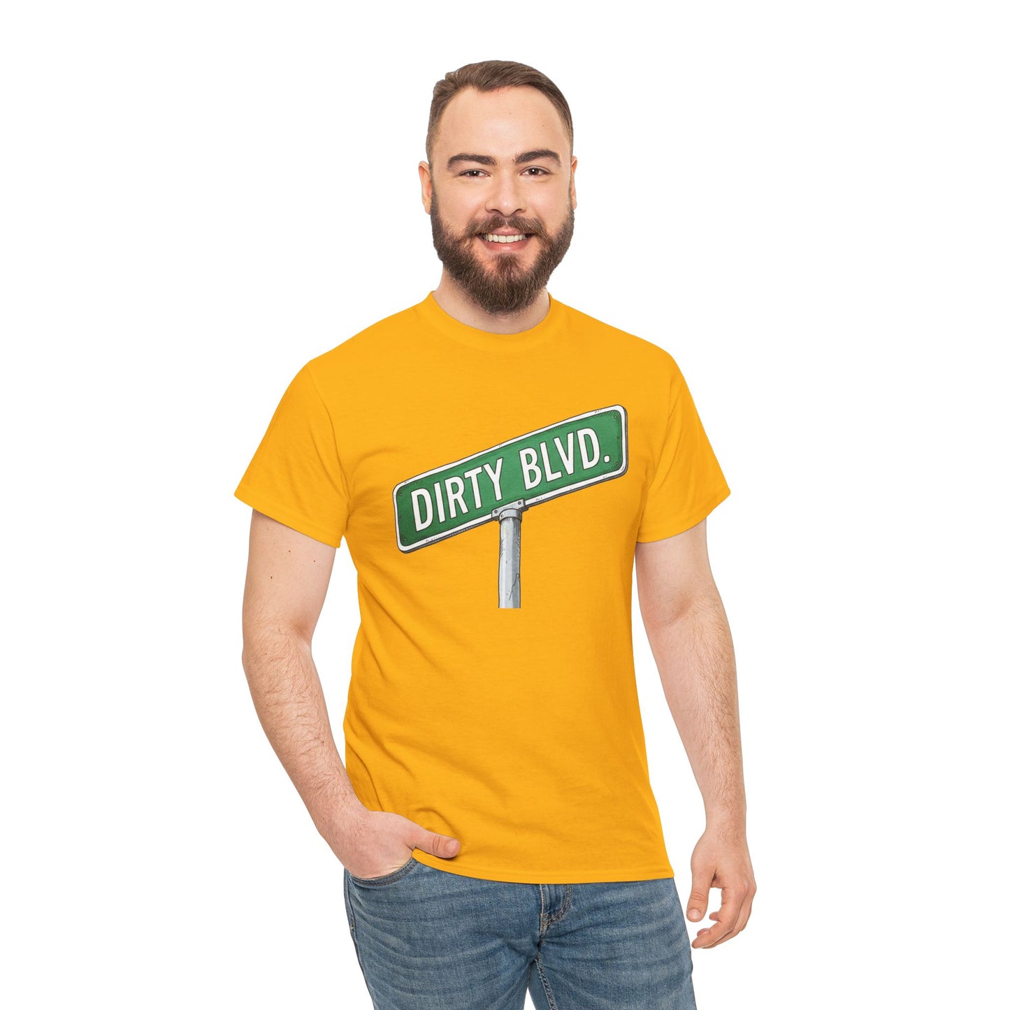 Dirty Blvd. Street Sign Tee | Vintage Urban Graphic Tee