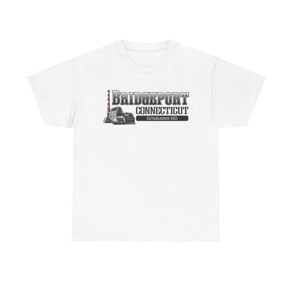 Bridgeport Connecticut Smokestack T-Shirt | Established 1821