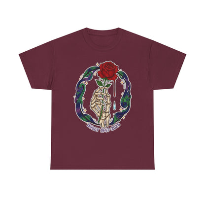 Bobby Weir T-Shirt Crying Rose | Bobby 1947-2026 | Memorial Graphic Tee