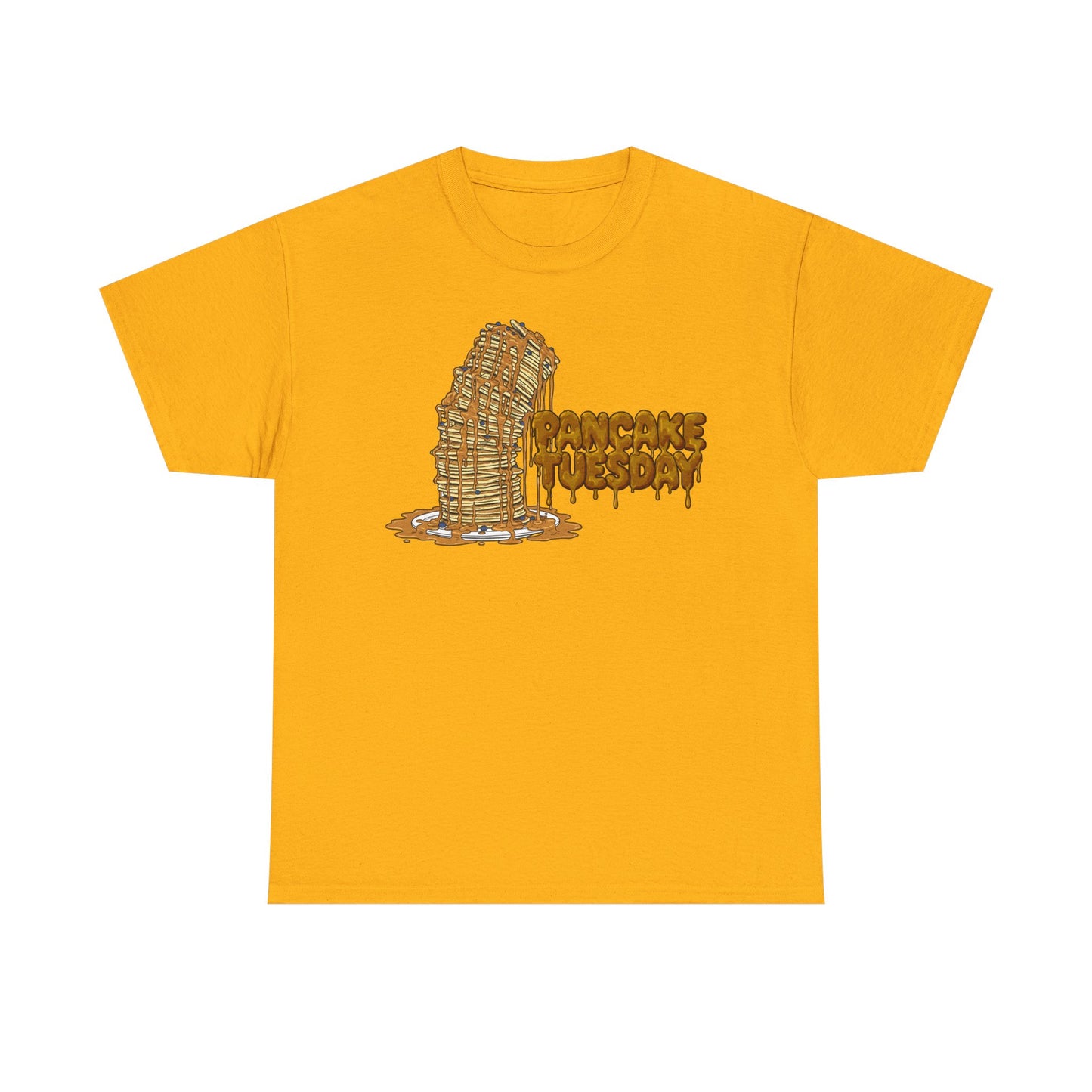 Mardi Gras Pancake Tuesday | Funny Fat Tuesday Tee