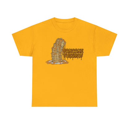 Mardi Gras Pancake Tuesday | Funny Fat Tuesday Tee
