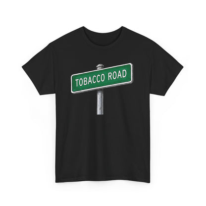 Tobacco Road Street Sign Tee | Vintage Urban Graphic Tee