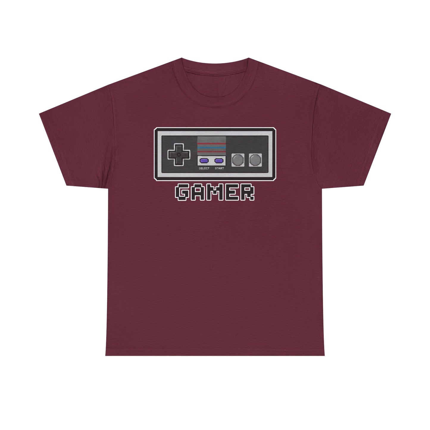 Retro Game Controller Pixel Art Tee | Gamer T-Shirt | Old School Vintage