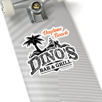 Kiss-Cut Sticker | Dino's Bar & Grill | Daytona Beach