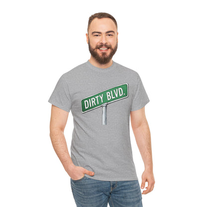 Dirty Blvd. Street Sign Tee | Vintage Urban Graphic Tee
