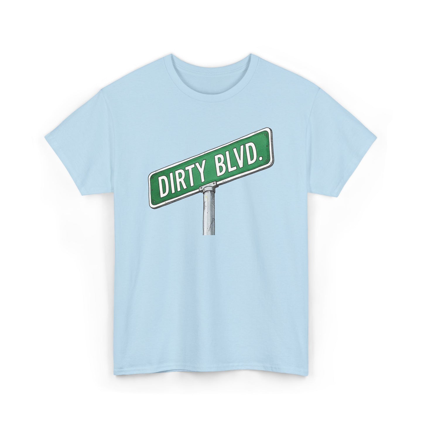 Dirty Blvd. Street Sign Tee | Vintage Urban Graphic Tee