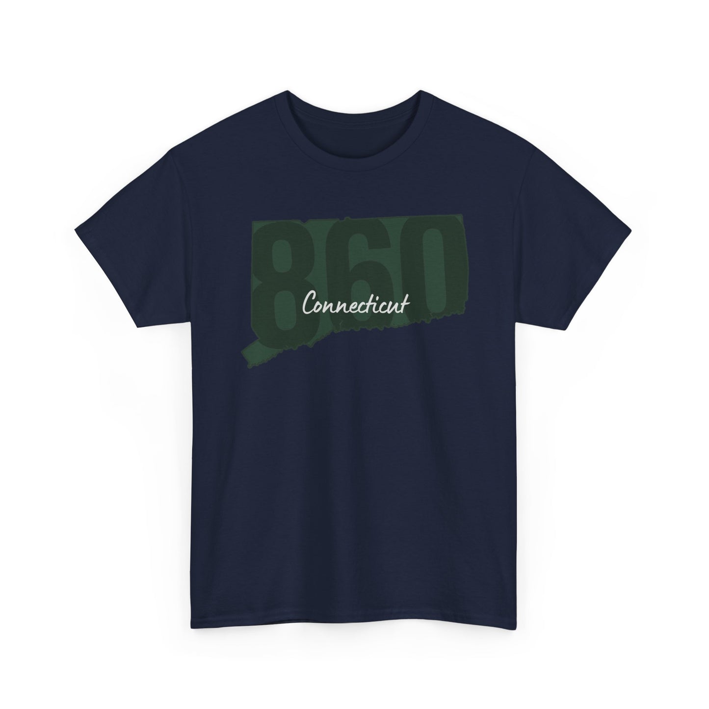 Connecticut Area Code 860 Tee | Graphic State CT T-shirt