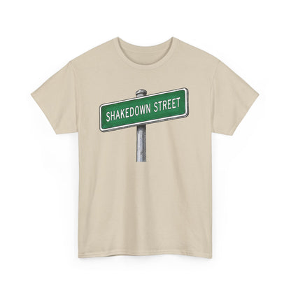 Shakedown Street Sign Tee | Vintage Urban Graphic Tee