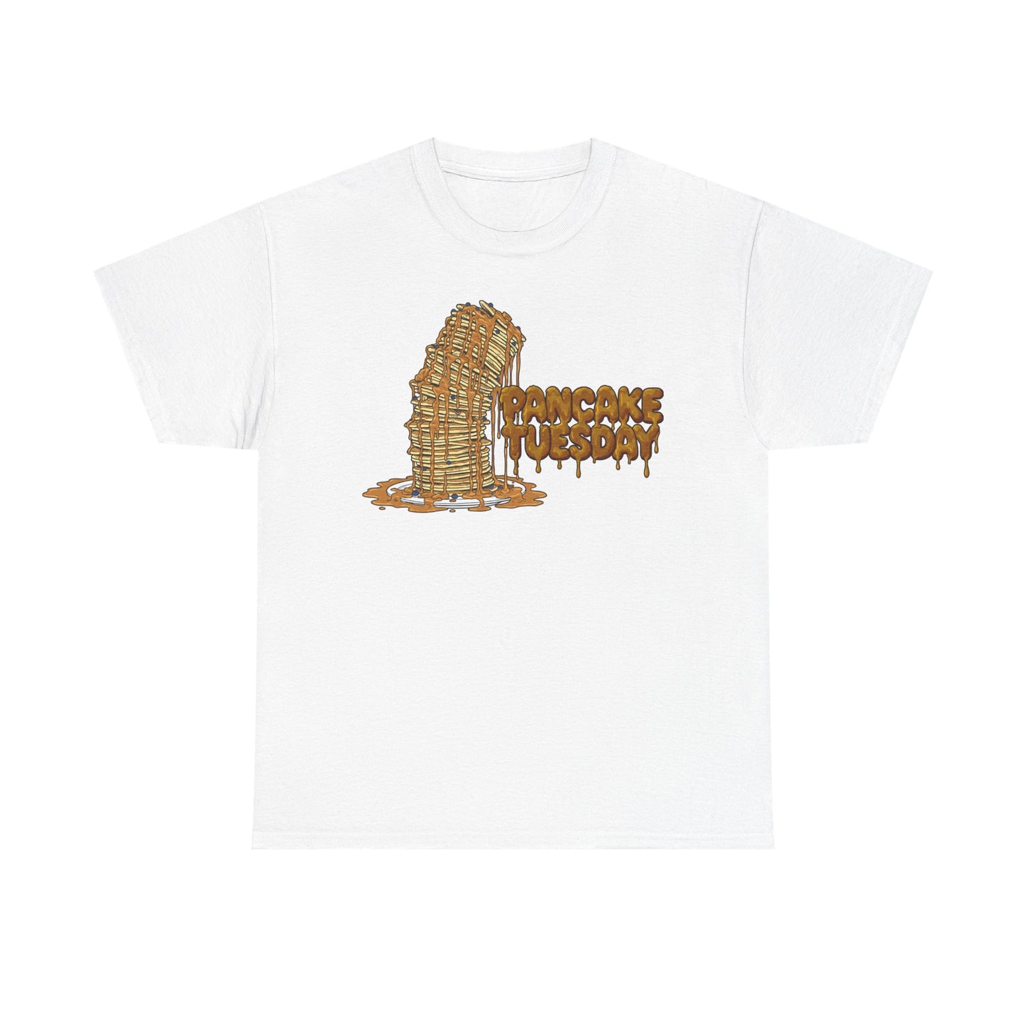 Mardi Gras Pancake Tuesday | Funny Fat Tuesday Tee