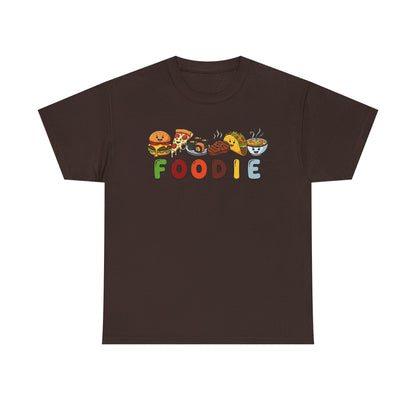 Foodie shirt | Food Lovers | Pizza, Burger, Sushi, Steak, Taco, Soup Tee