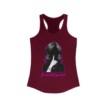 I Wont Tell if You Don't | Trans Crossdresser Tank Top | LGBTQ