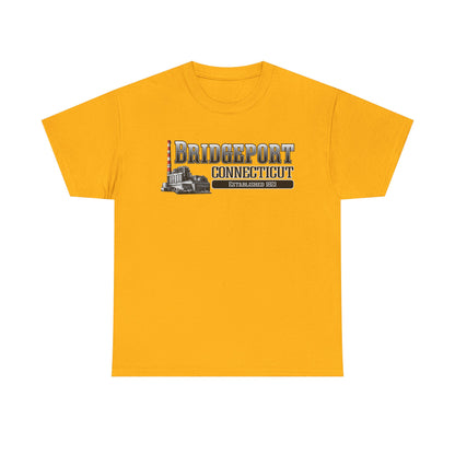 Bridgeport Connecticut Smokestack T-Shirt | Established 1821