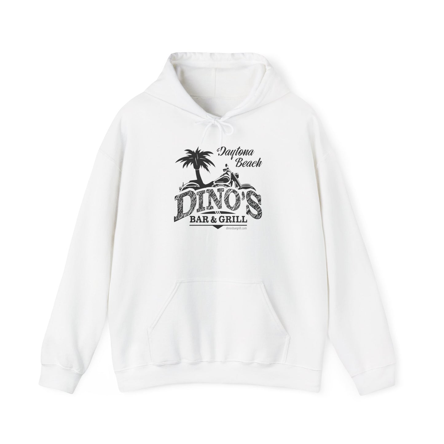 1 Sided Pullover Hoodie | Dino's Bar & Grill | Daytona Beach