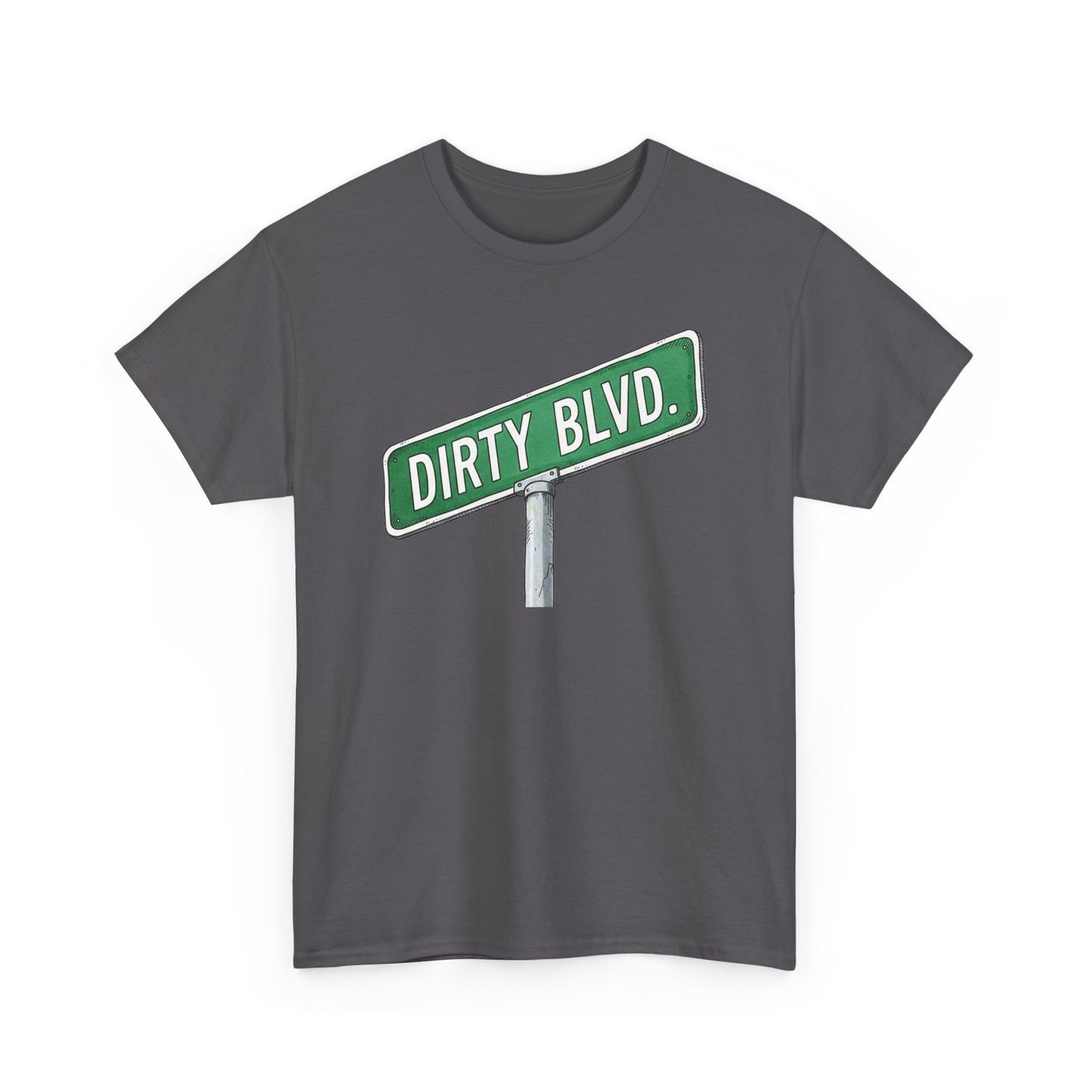 Dirty Blvd. Street Sign Tee | Vintage Urban Graphic Tee