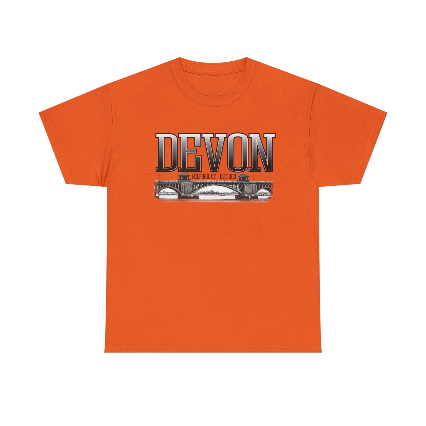 Devon | Established 1913, Milford, CT | Bridge T-Shirt