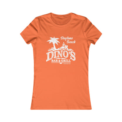 1 Sided Women's Tee | Dino's Bar & Grill | Daytona Beach