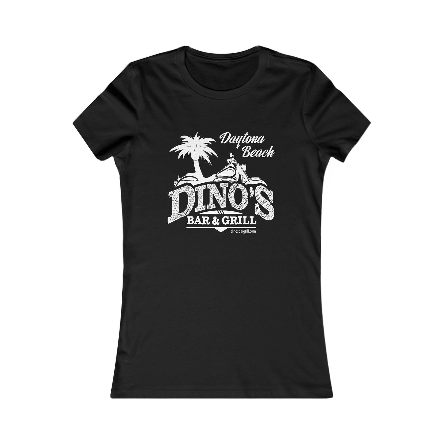 1 Sided Women's Tee | Dino's Bar & Grill | Daytona Beach