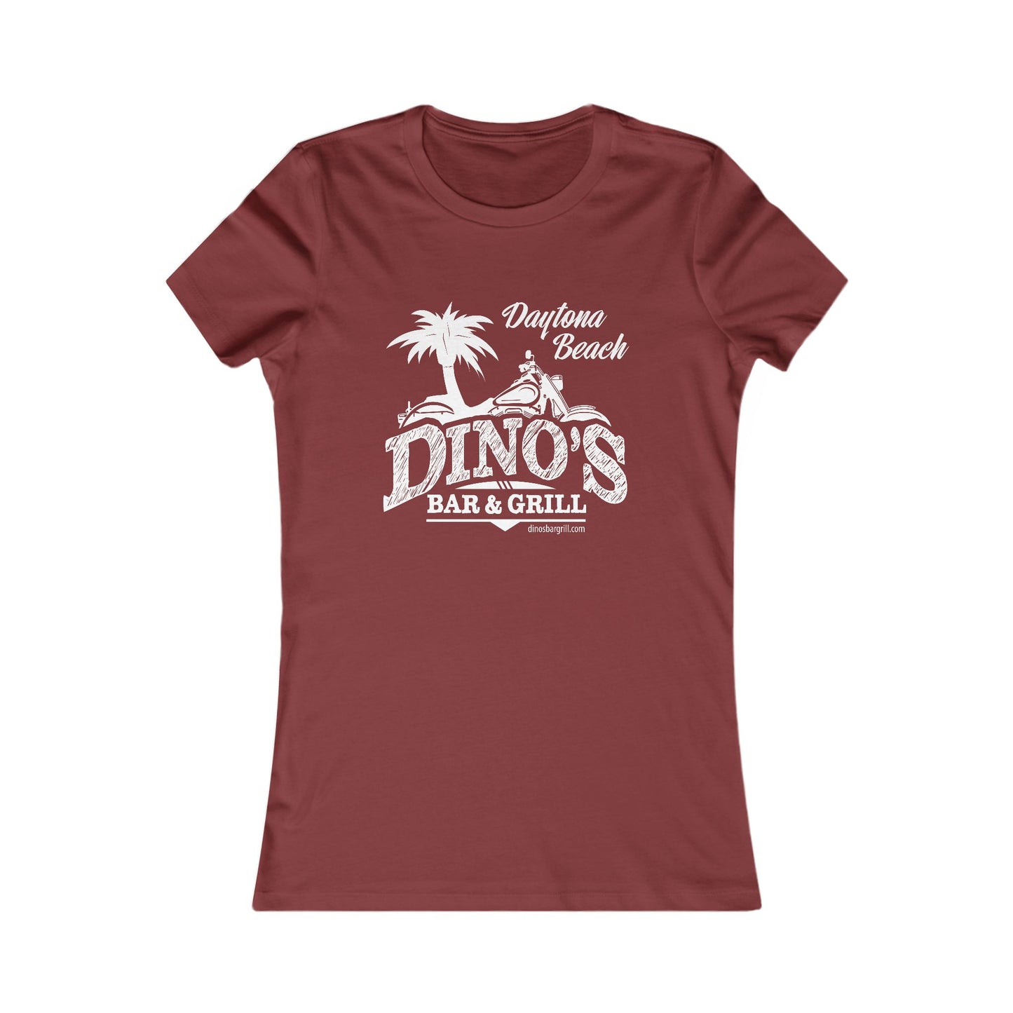 1 Sided Women's Tee | Dino's Bar & Grill | Daytona Beach