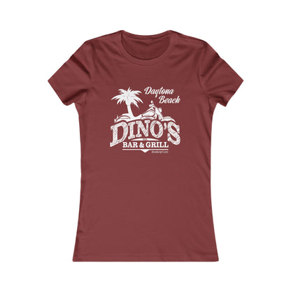1 Sided Women's Tee | Dino's Bar & Grill | Daytona Beach