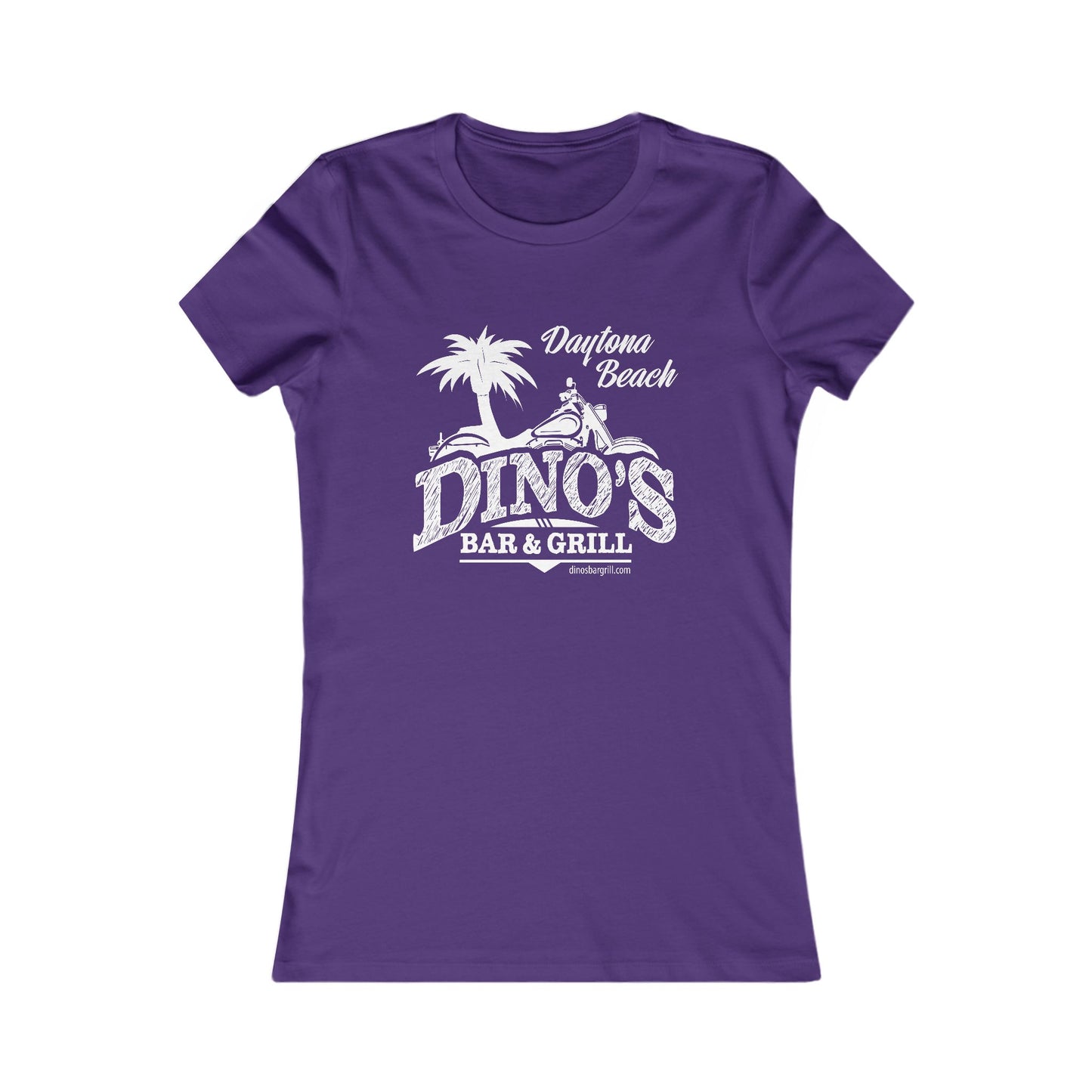 1 Sided Women's Tee | Dino's Bar & Grill | Daytona Beach
