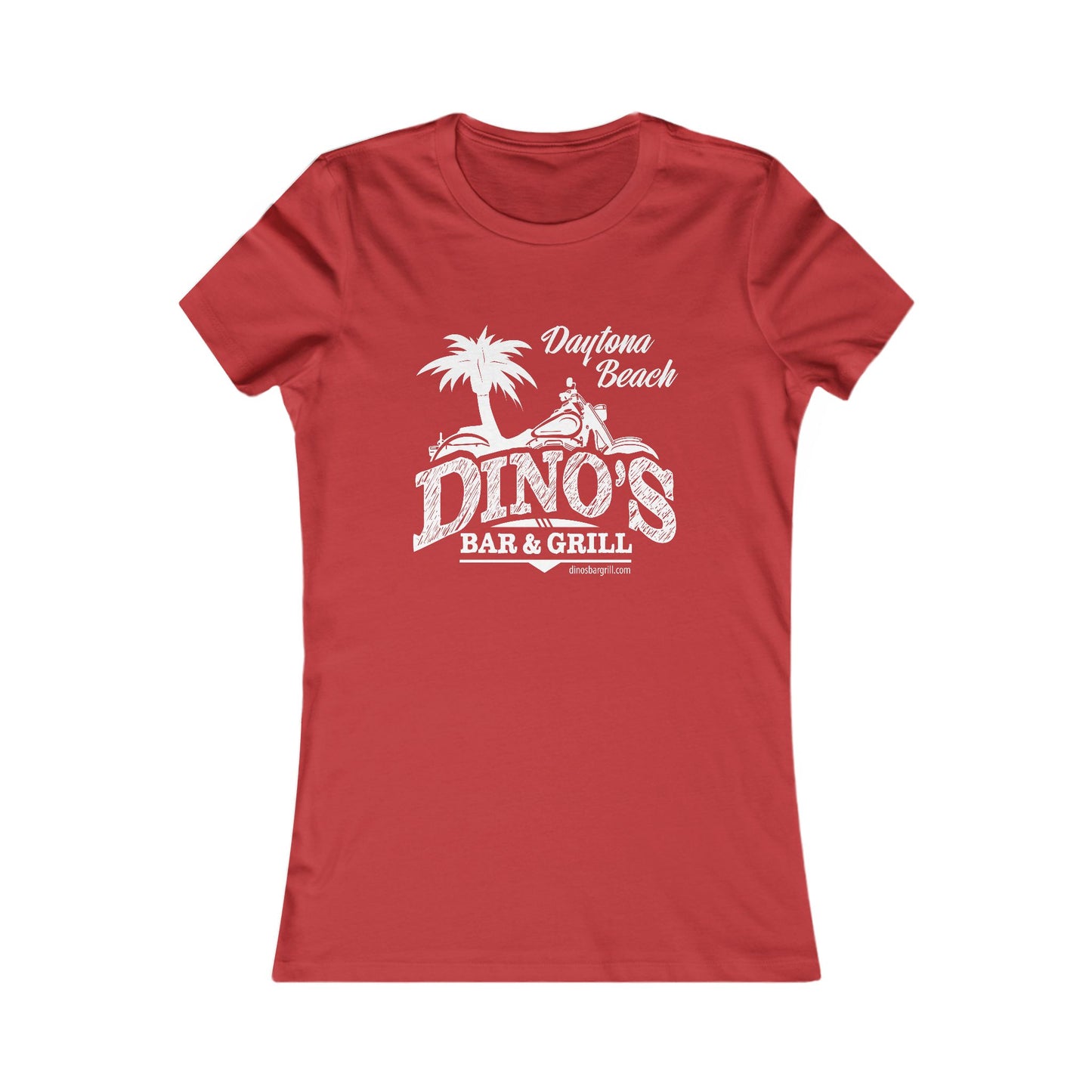 1 Sided Women's Tee | Dino's Bar & Grill | Daytona Beach