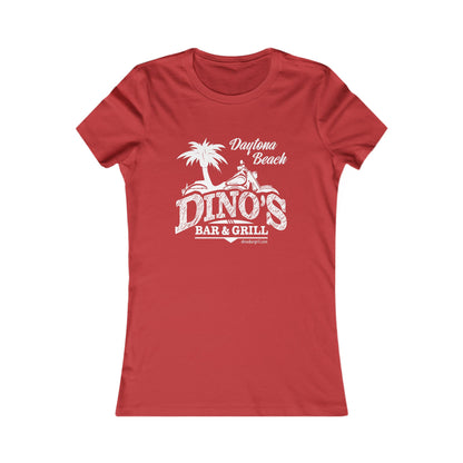 1 Sided Women's Tee | Dino's Bar & Grill | Daytona Beach
