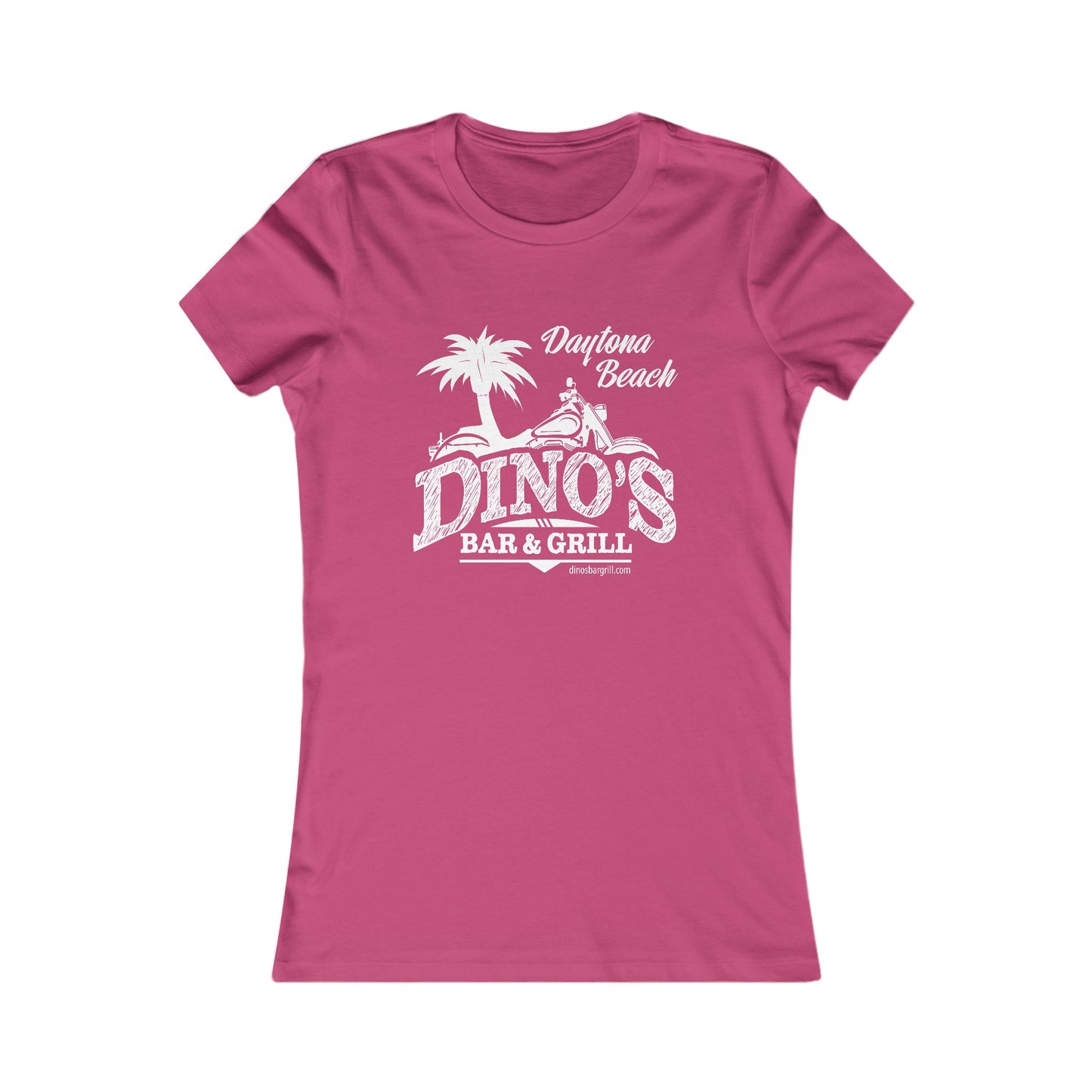 1 Sided Women's Tee | Dino's Bar & Grill | Daytona Beach