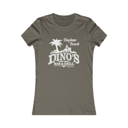 1 Sided Women's Tee | Dino's Bar & Grill | Daytona Beach
