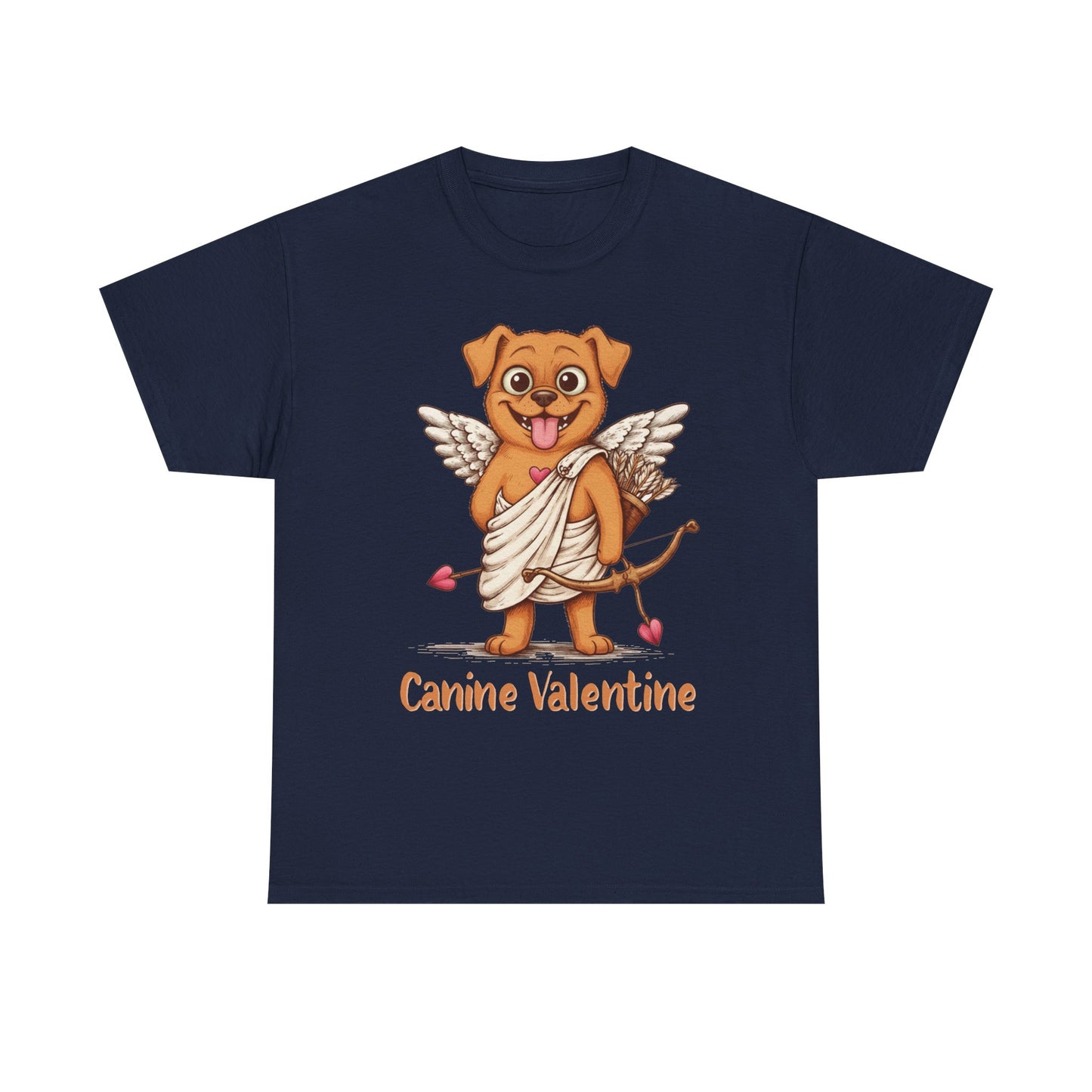 Valentines Day ! Canine Valentine Tee | Happy Cupid | Valentines Gift
