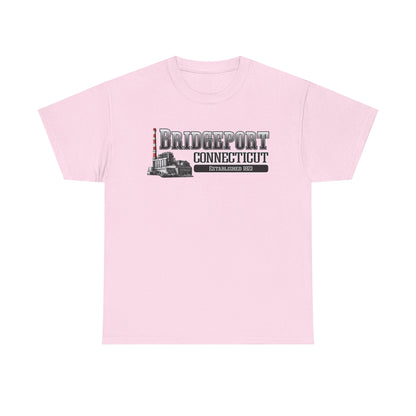 Bridgeport Connecticut Smokestack T-Shirt | Established 1821
