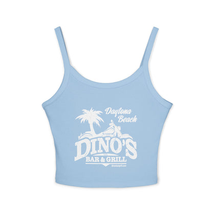 Women's Beach Crop Tank Top | Dino's Bar & Grill | Daytona Beach
