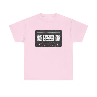Be Kind Rewind VHS cassette tape T-Shirt | retro music tee