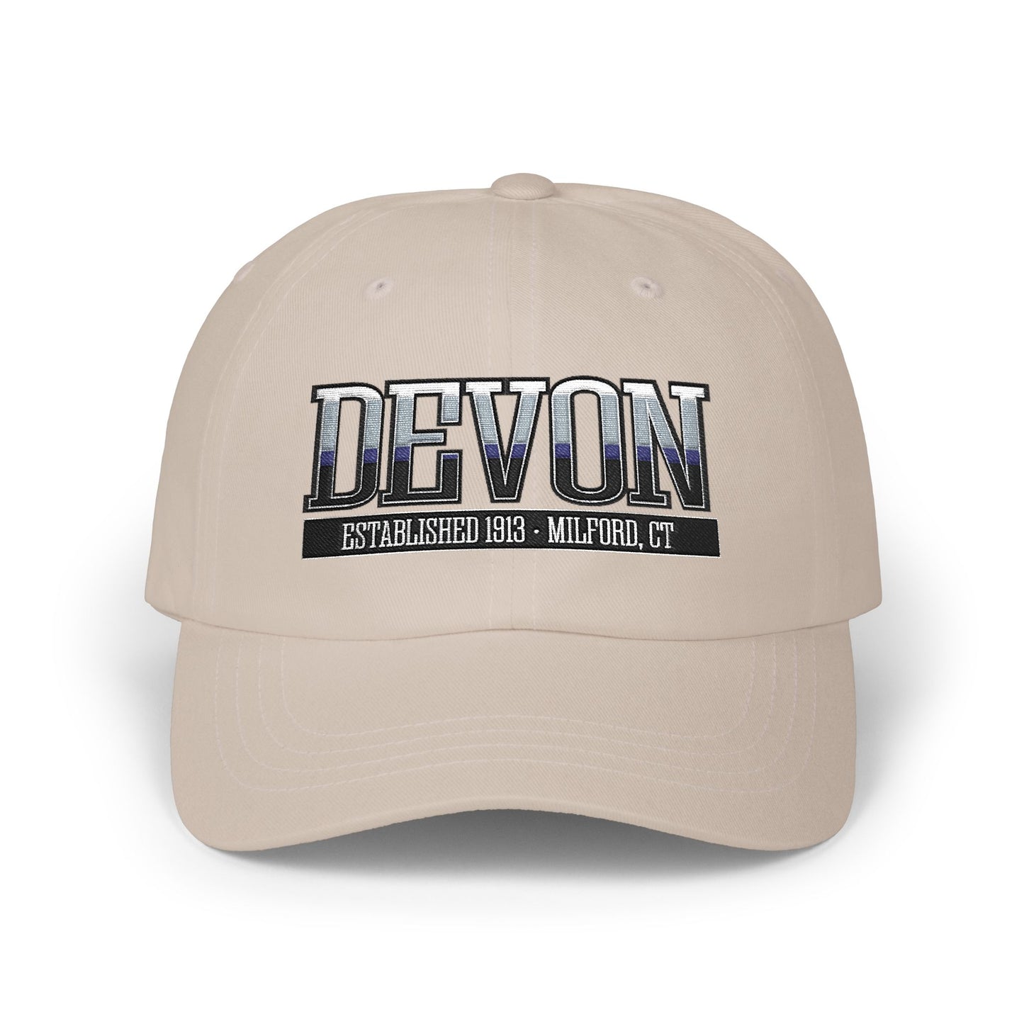 Devon, Established 1913, Milford, Connecticut Embroidered Hat