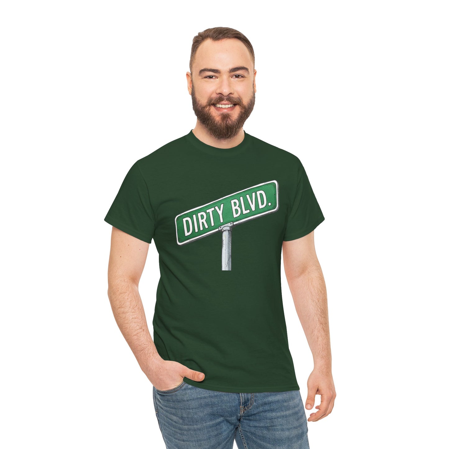 Dirty Blvd. Street Sign Tee | Vintage Urban Graphic Tee