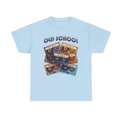 Old School Cassette Mix Tape Tee | Retro Music Vintage Audio Design