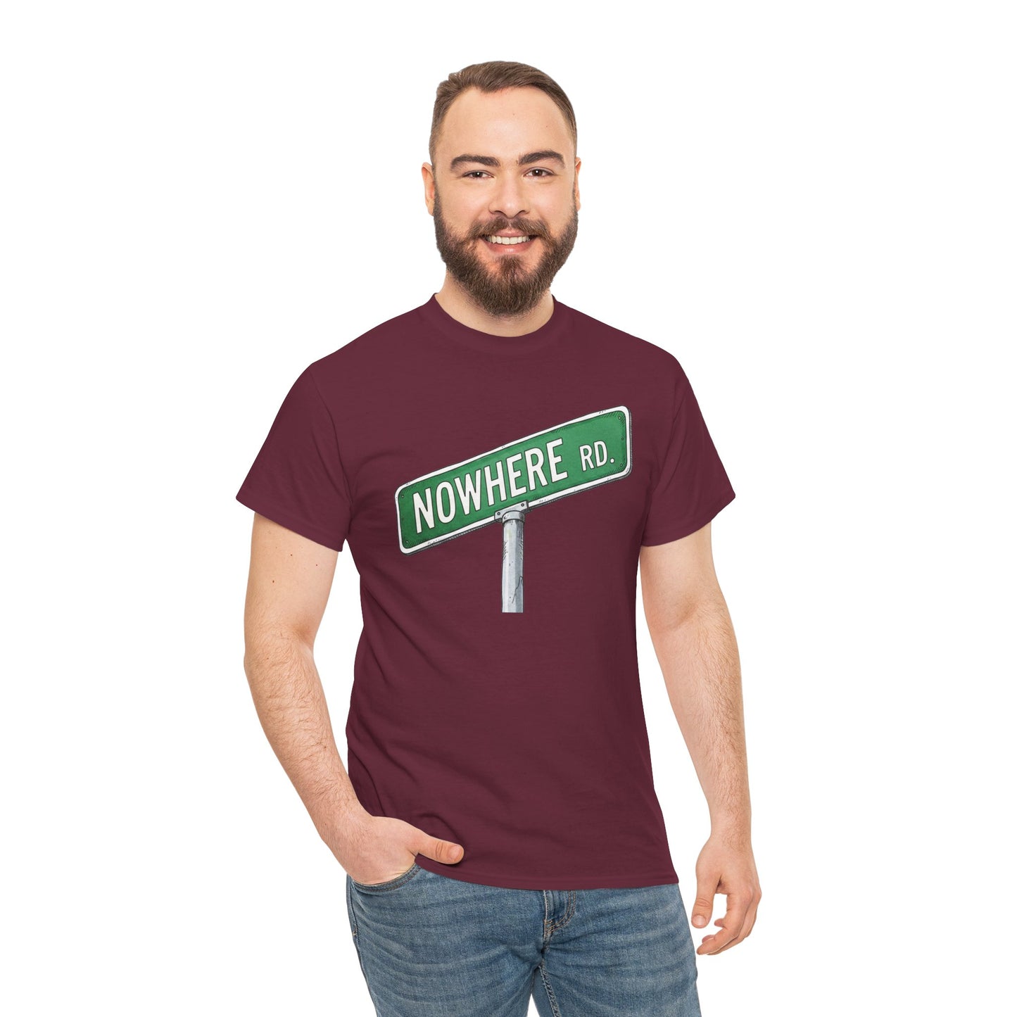 Nowhere Rd. Street Sign Tee | Road to Nowhere T-Shirt