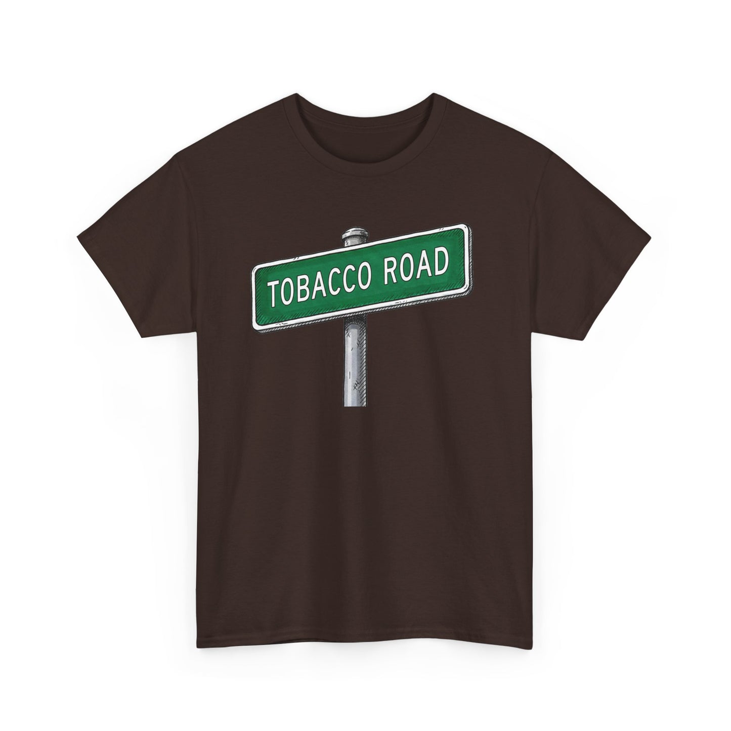 Tobacco Road Street Sign Tee | Vintage Urban Graphic Tee
