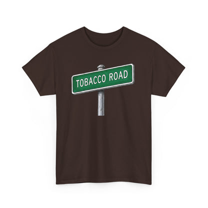 Tobacco Road Street Sign Tee | Vintage Urban Graphic Tee