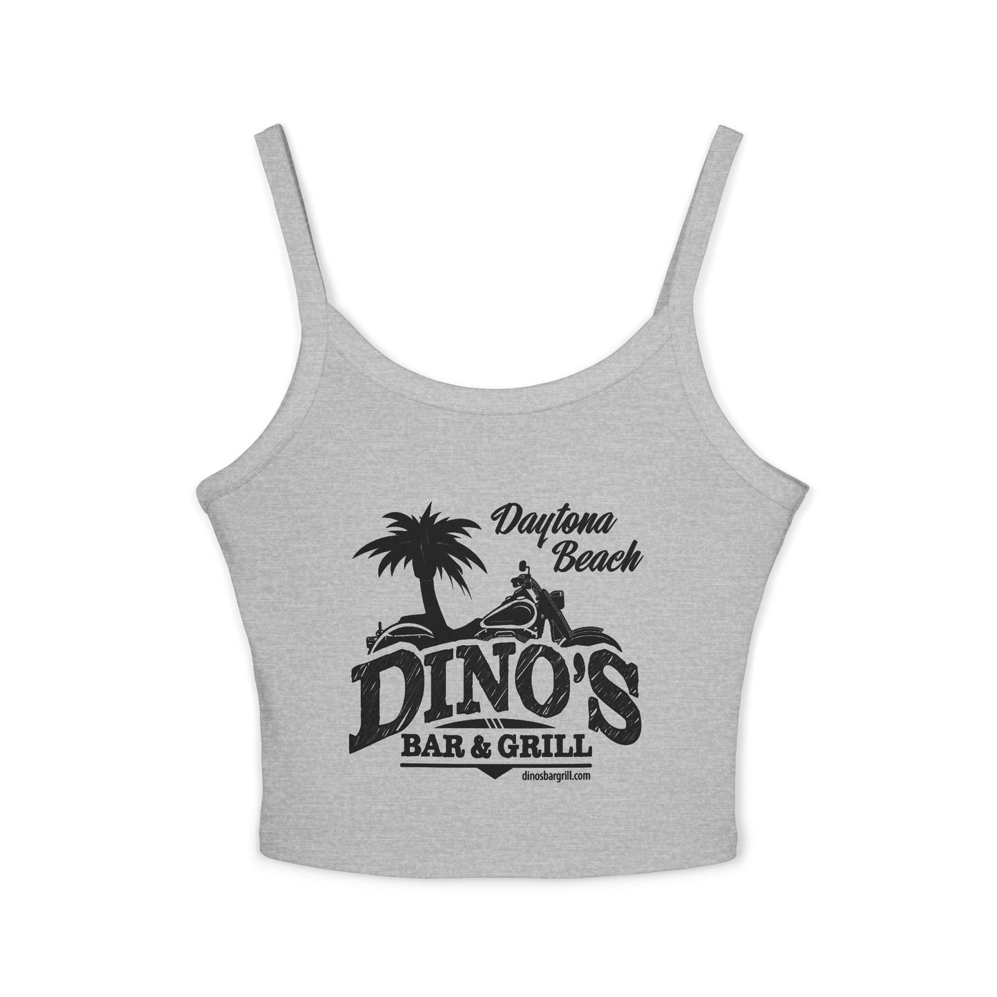 Women's Beach Crop Tank Top | Dino's Bar & Grill | Daytona Beach