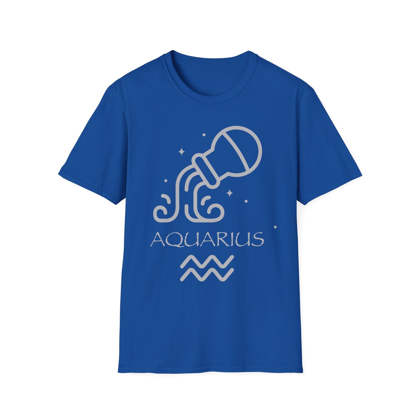 Aquarius Water Bearer Zodiac Symbol T-Shirt | Astrology