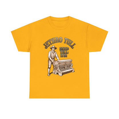 Jethro Tull Vintage Band Tee | Man with Flax Scutching Machine T-Shirt