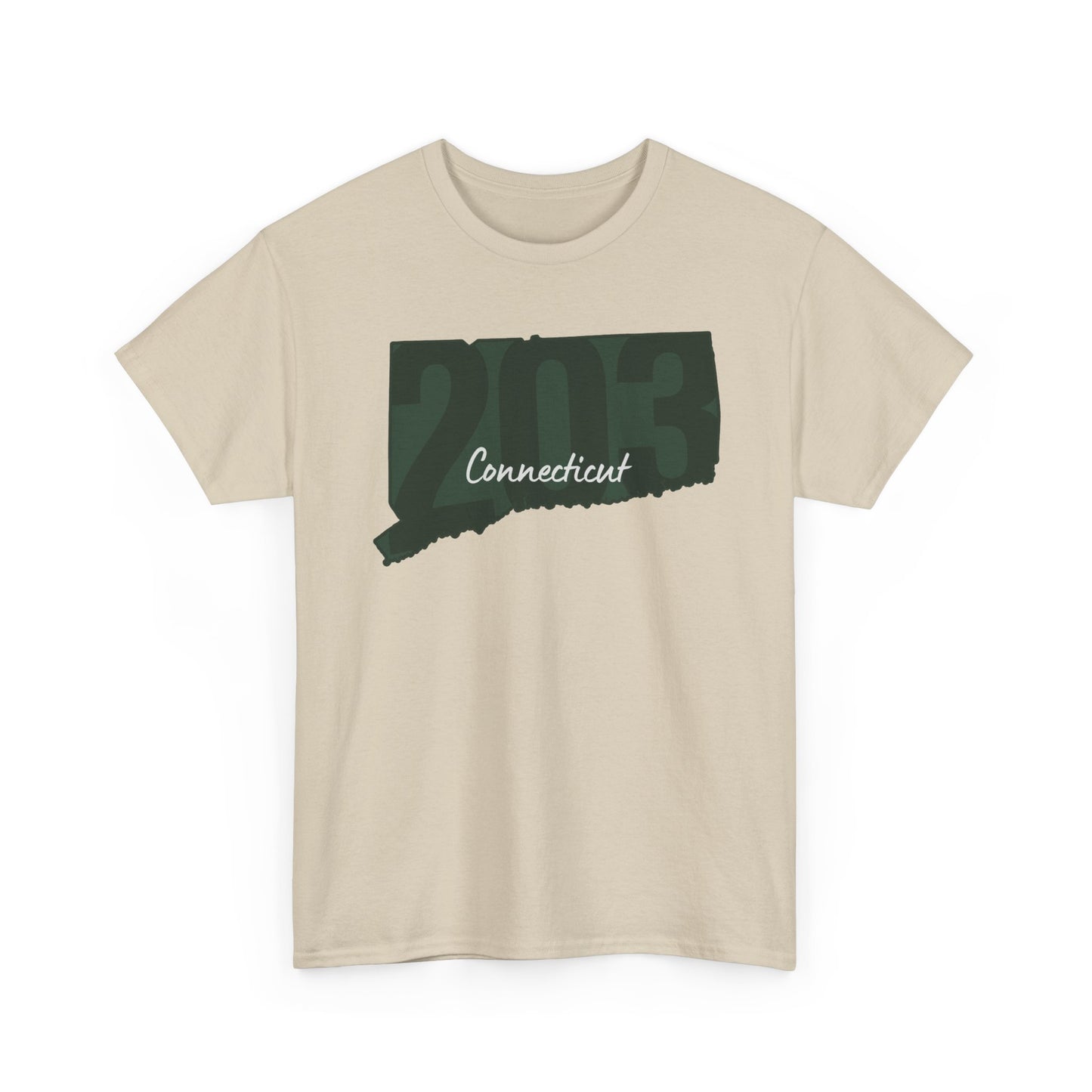 Connecticut Area Code 203 Tee | Graphic State CT T-shirt