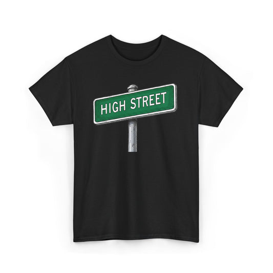 High Street Sign Tee | Vintage Urban Graphic Tee