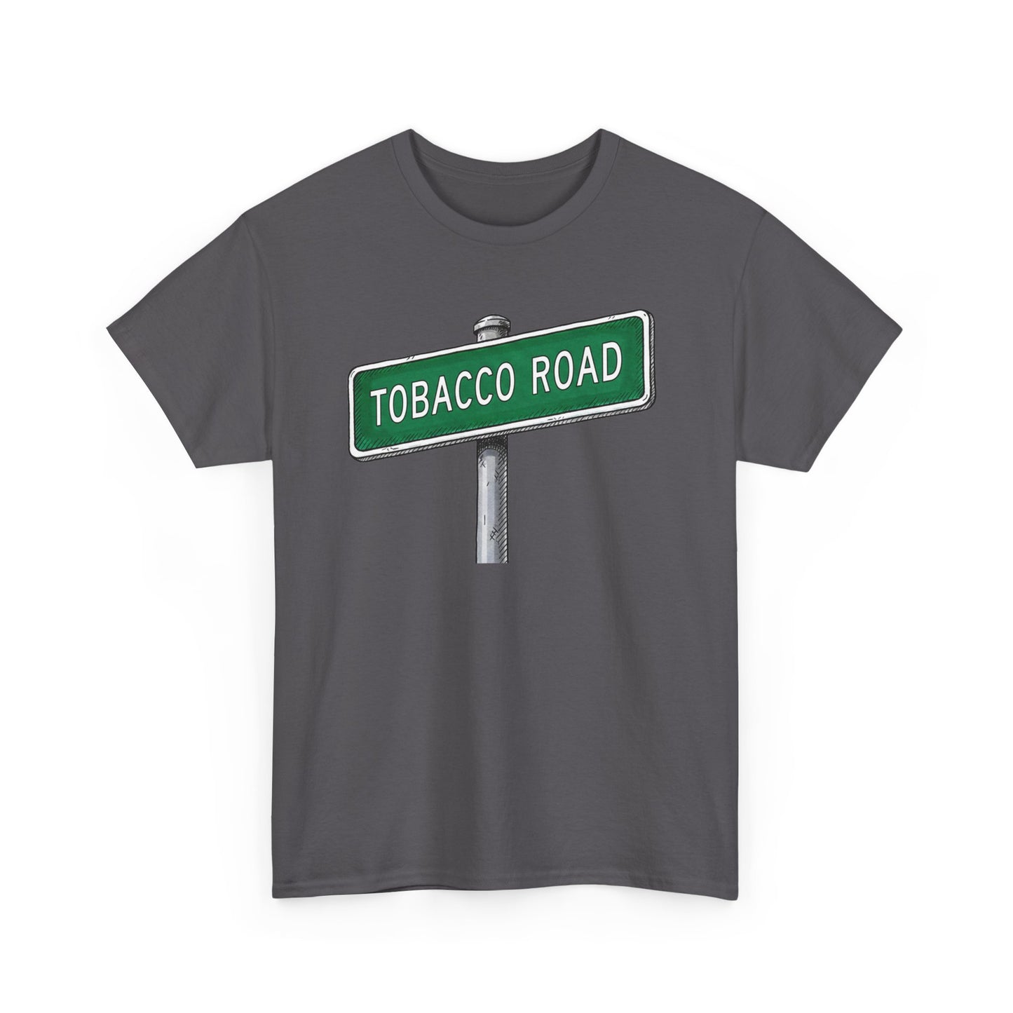 Tobacco Road Street Sign Tee | Vintage Urban Graphic Tee