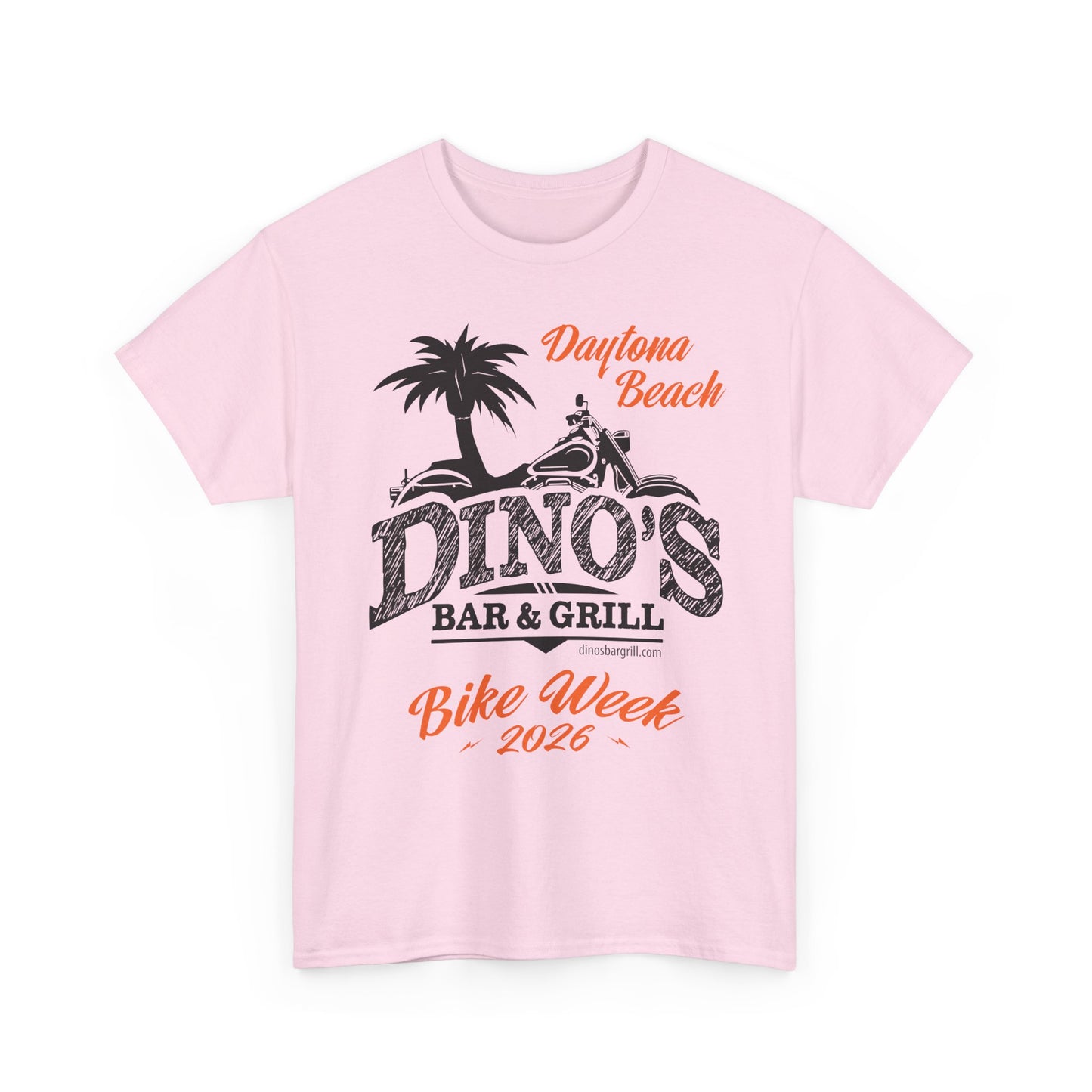 1-Sided Tee | Bike Week 2026 | Dino's Bar & Grill | Daytona Beach
