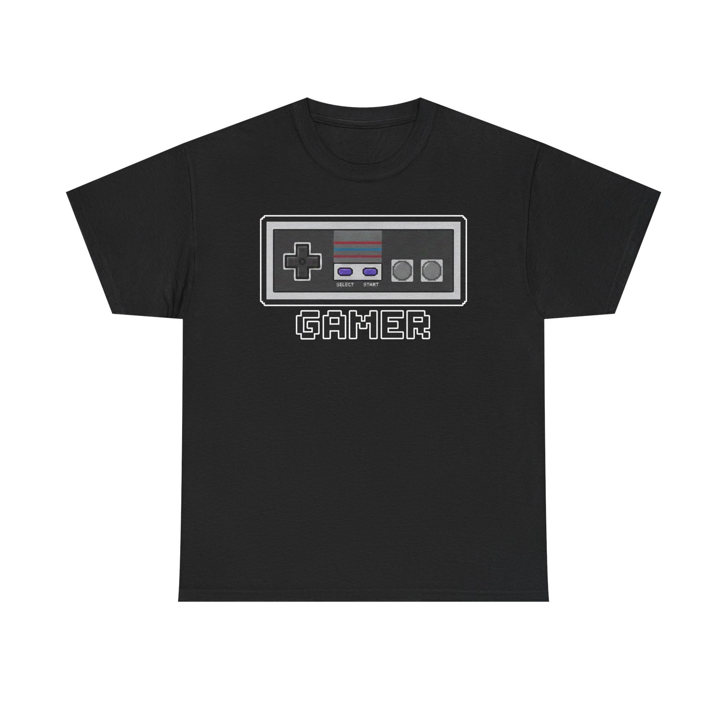 Retro Game Controller Pixel Art Tee | Gamer T-Shirt | Old School Vintage