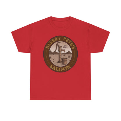 Desert Petes Saloon Kingston Trio inspired Tee sepia | Old Western Desert Pump