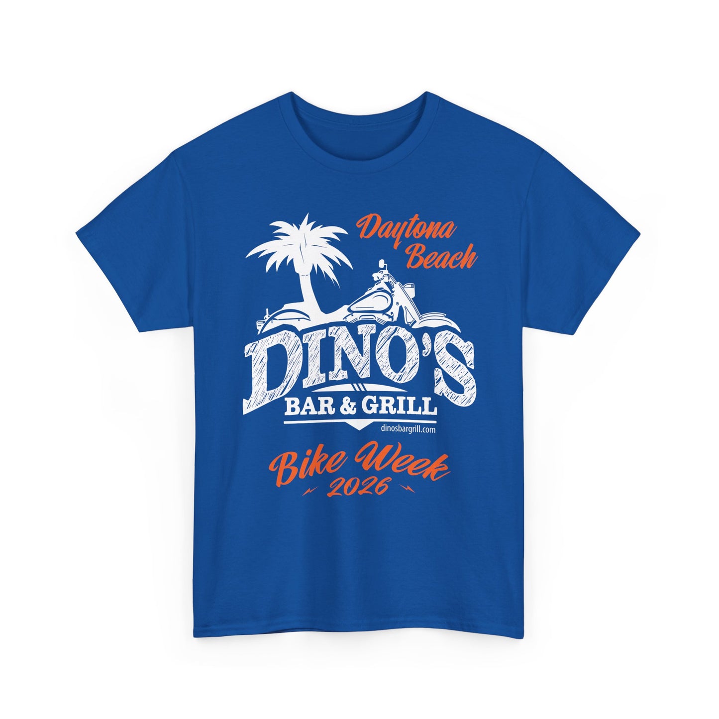 1-Sided Tee | Bike Week 2026 | Dino's Bar & Grill | Daytona Beach