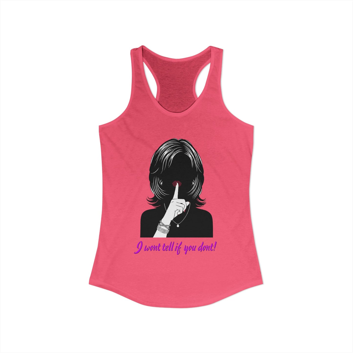 I Wont Tell if You Don't | Trans Crossdresser Tank Top | LGBTQ