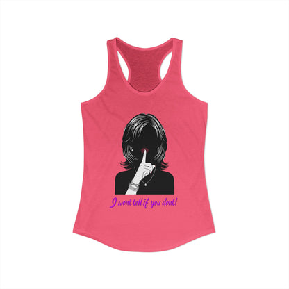 I Wont Tell if You Don't | Trans Crossdresser Tank Top | LGBTQ